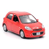 WXXGY pour Nissan Mars. 1:36 Modèle De Voiture en Alliage Moulé sous Pression Véhicules Jouets en Métal Collection De Modèles De Voiture Enfants Jouet Cadeau ( Color : Rouge )
