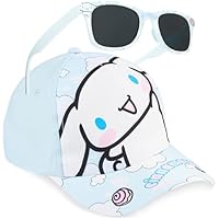 Hello Kitty Cinnamoroll Set Gafas de Sol y Gorra Niña,