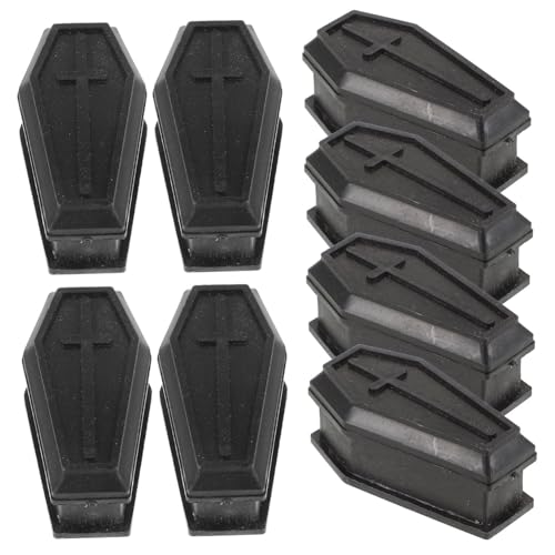 Holibanna Lot De 8 Cercueils Miniatures En Carton Pour Décorations De Fête Dhalloween Boîtes À Friandises Miniatures Au Design Réaliste