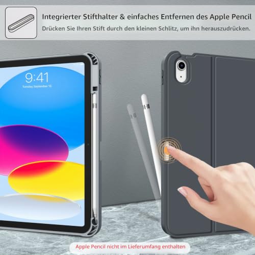 FINTIE Tastatur Hülle für iPad (A16) 11./10. Generation (11/10.9 Zoll) – Ansicht 5