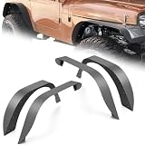 YZONA Flat Fender Flares for Jeep YJ