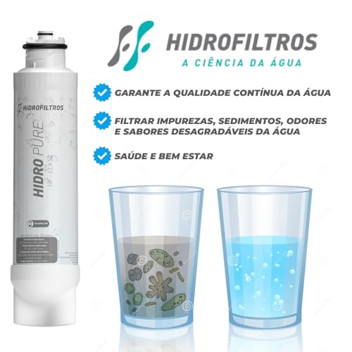 Kit 2 Filtro/refil Vela Hidrofiltros De Água Compátivel com Purificador Acqua Pure Electrolux Pappca