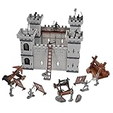 Figurines d'action pour garçons : une finition soignée et de bons matériaux garantissent une et des détails parfaits, jouets de château