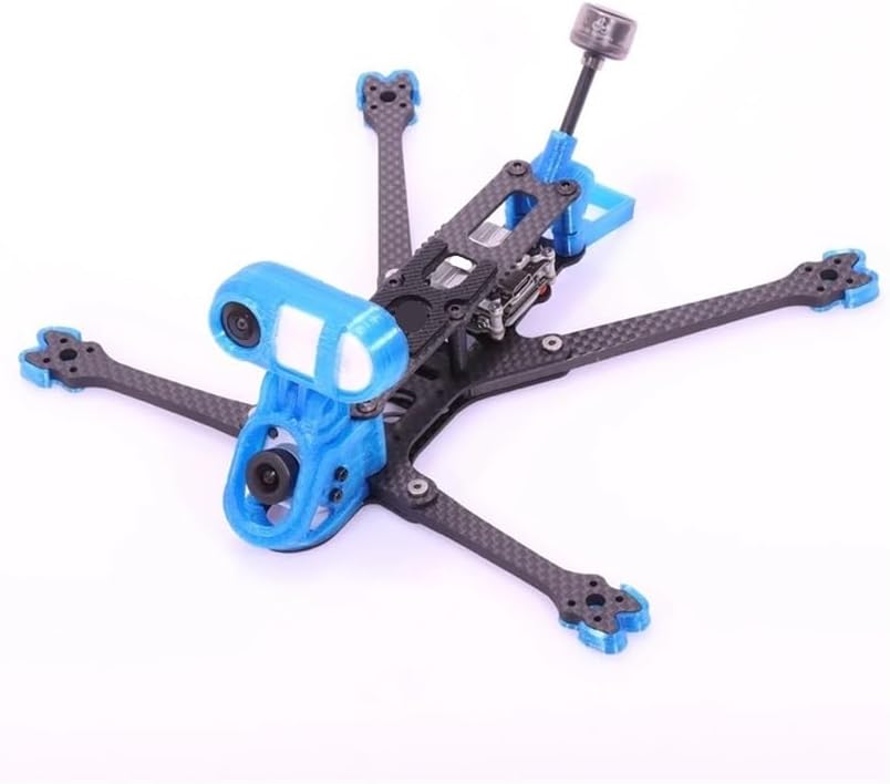 Fit for 1408 1507 Brushless Motor Long Range FPV Frame 5" LR5 Kit RC Drone Racing Quadcopter Freestyle Frame(Without Go Mount)