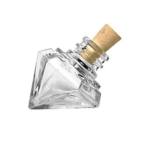 Vivaplex Glasflaschen 15 Ml – Set Aus 24 Flaschen In Verschiedenen Farben Mit Pipette