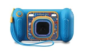 VTech KidiZoom Kid 4 Blaue Kinderkamera