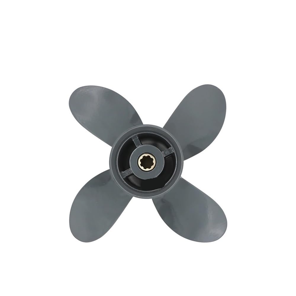 Hélice 4 pales 9 1/4X10 à haute poussée pour moteurs de bateaux BF9.9 à BF20