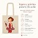 Imagen de IllustrArte Bolsa Cádiz Flamenca Pepa 38 x 42 cm