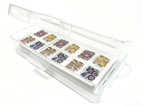 Rectangle Sheet Stamp Storage Case (No Stamps Included)