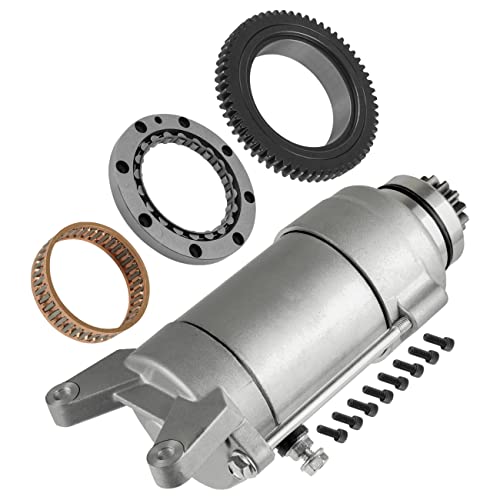 Set de Arranque y Embrague de Arranque Caltric Compatible con Yamaha V Star 1100 Silverado Xvs1100 2004-2009 miniatura 7