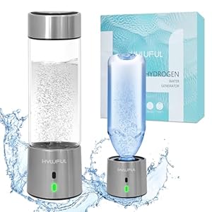 HYLUFUL 2 in 1 Hydrogen Water Bottl...