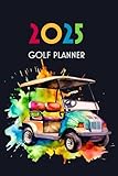 Golf planner with golf Scorecard: Golf Log Book with Weekly Planner