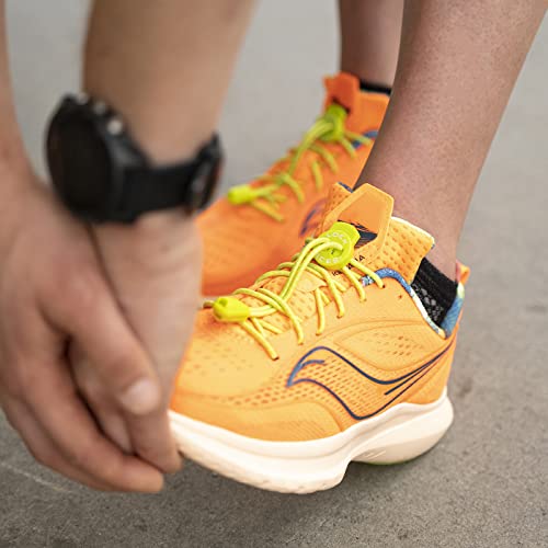 Lock Laces (Elastic No Tie Shoe Laces (Pack Of 3) (Black-Green-Blue) #TOP5