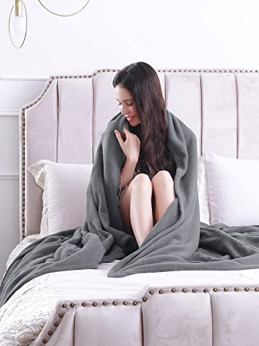 Curecure Electric Heated Blanket Full Size 77'' X 84'' Electric Blanket For Whole Body Warming, Etl And Fcc Certification Fast Heating With 4 Heating Levels & 10 Hours Auto Off, Machine Washable #TOP5