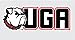 Georgia Bulldogs UGA with BULLDOG 4" Vinyl Decal Car Truck Window Sticker UGA