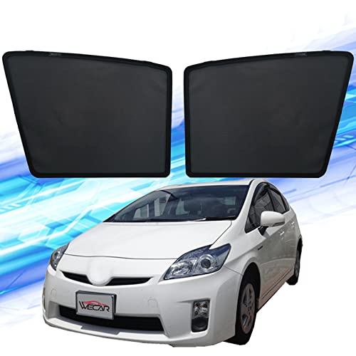 WeCar サンシェード トヨタ プリウス 30系 2005年5月~2015年12月 カーシェード メッシュカーテン フロント 車種専用設計 シェードカーテン マルチサンシェード インテリア 内装パーツ 取付簡単 マグネット式 遮光 虫除け 車中泊 カスタ