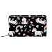 Produktbild Damen-Geldbörse mit Reißverschluss und Handy, Einhorn-Träume-Muster, Reise-Geldbörse, Leder, Clutch, Kartenhalter, Organizer