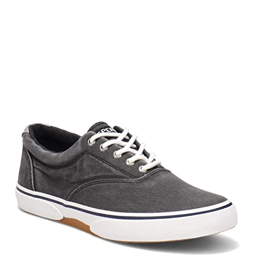 Sperry Cambraia de linho CVO Halyard, Preto, 8.5