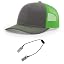 Charcoal/Neon Green