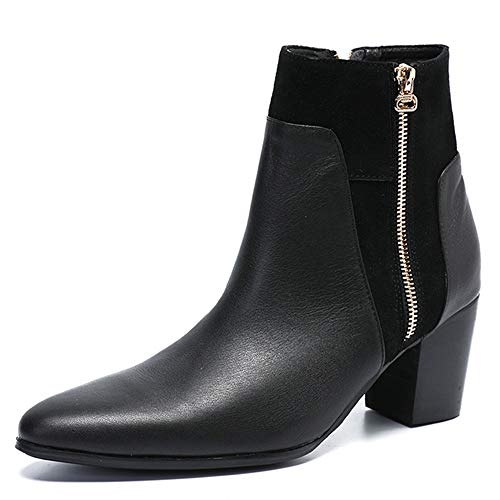mens chelsea boots high heel