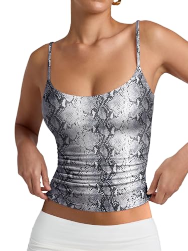 PINKMSTYLE - PINKMSTYLE Camisole Tops for Women Sexy Scoop Neck Double Lined Tank Top (50% Off Amazon Deal)