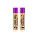 Beard and Lady -Rhett's Wondrously Wild Wood N Berries Mythical Lip Balm - Clear Round Tube - 2 Pack of 0.15 fl oz balms