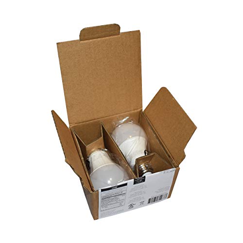 image for Amazon Basics A19 LED Light Bulbs 100 Watt Equivalent, Daylight White 