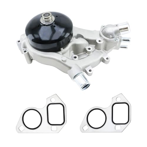 BDELI G9670B AW6009 Water Pump with Thermostat for 2007-2019 Chevy GMC 4.8 5.3 6.0 6.2L Escalade Silverado Express Surburban Tahoe Envoy Sierra Yukon 45010 130-9670