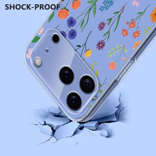 Coque silicone floral iPhone XR transparente et antichoc