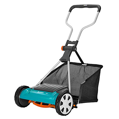 QJJML Garden Mower, Small Mower Electric, Non-Contact Cutting, Labor-Saving Mute, Create An Elegant Lawn