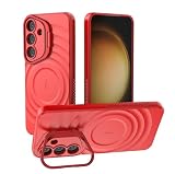 【Soporte Invisible para Cámara】 La funda para Samsung Galaxy S25 presenta un diseño innovador de soporte invisible para la cámara. Borde elevado para proteger la pantalla y la cámara contra arañazos. Recortes precisos y botones táctiles para un acceso completo a todas las funciones, brindando una experiencia excepcional al usuario.