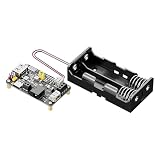 WatangTech Solar Power Manager 5V, JEITA Li-ion Battery Charger Module with Dual USB & 5V/3.3V Output, for Solar Panel Charging, Compatible with Arduino, Raspberry Pi, STM32