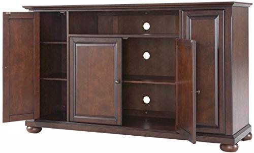 Crosley Furniture Alexandria TV Stand in Vintage Mahogany #TOP14