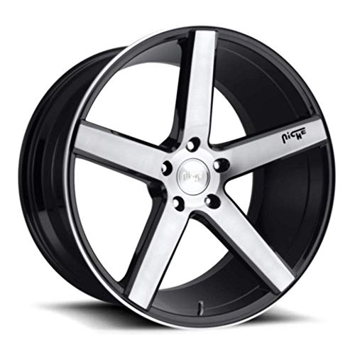 Niche Milan 20x8.5 35 Machined Black