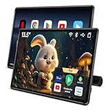 13.5 Inch Android Car Headrest Monitor Screen,Car Tablet TV Support Touchscreen WiFi Bluetooth Wireless Airplay Mirror Link HDMI SD USB Car Video Player (13.5" 4G Ram+64G ROM(2*pcs)) -  AINAVI