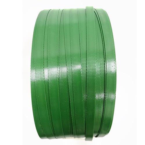 kalwason 250m PET Verpackungsbänder, 16mm breite Verpackungsband, 650kg Bruchfestigkeit, grün umreifungsband