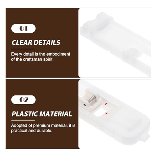 Prensatelas para máquina de coser botón Totority miniatura 3