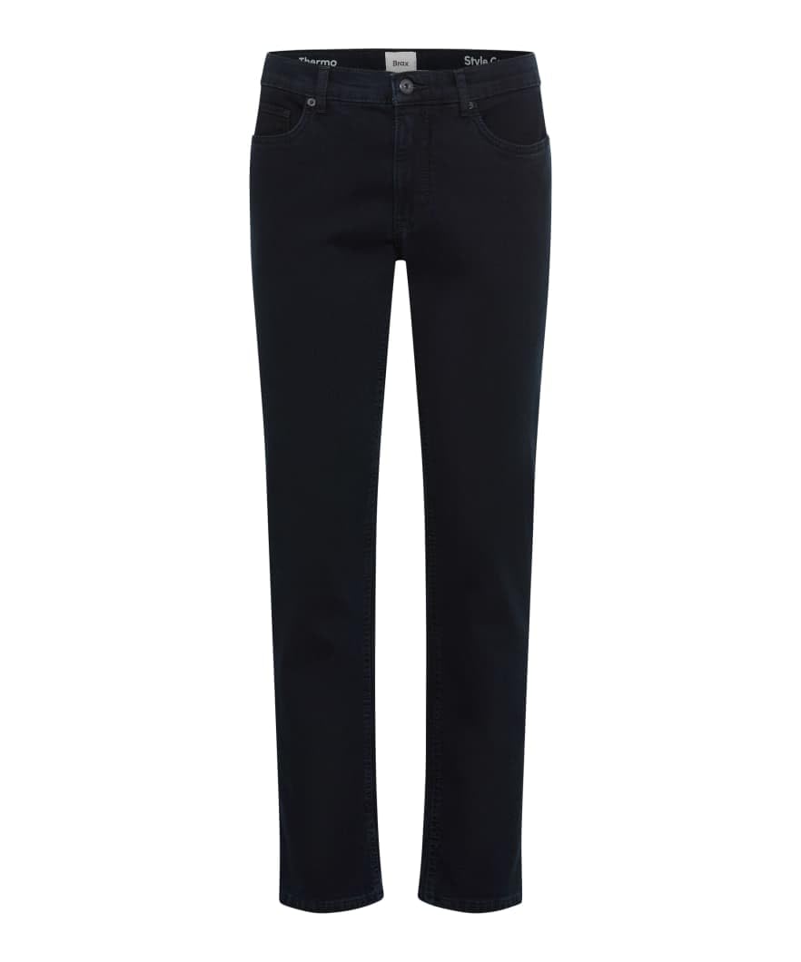 BRAX Herren Style Cooper TT Thermo Denim Five Pocket Jeans, 23 Dark Blue, 42 W / 36 L