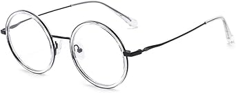 Round-Frame Metal Prescription Glasses Kids Eyeglasses Frame For Boys Girls Prescription Lenses Children Eyewear