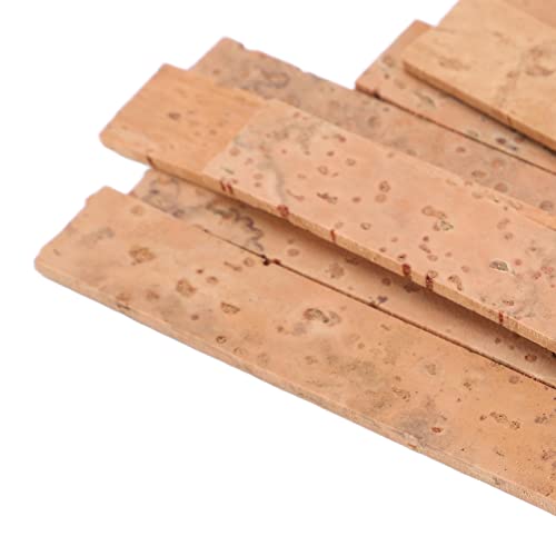 10Pcs Clarinet Neck Joint Cork Saxophone Neck Cork Sheet Musical Instrument Accessories for Bb Clarinets