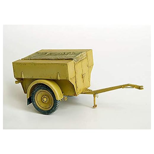Plus-Model Remolque Militar alemán SD AH 54 - PLS256 Escala 1/35