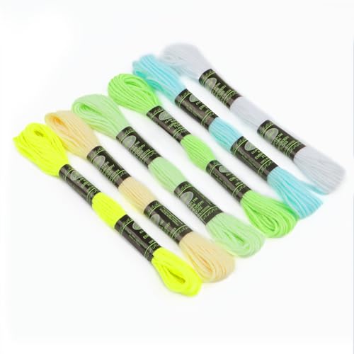 Glow Embroidery Floss Skeins