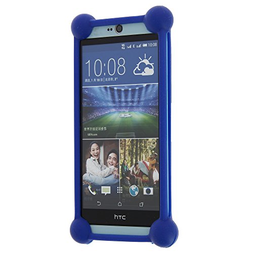 PH26 Vernee Thor E Coque Bumper Antichoc Bleue en Silicone de qualité by
