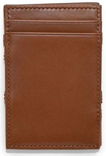 J.Crew Mercantile Men's Leather Magic Wallet (Tan)