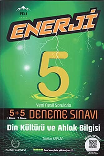 Palme Yayınları 5. Sınıf Din Kültürü ve Ahlak Bilgisi 5+5 Enerji Deneme Sınavı Palme