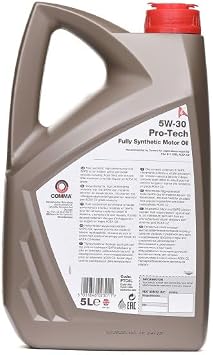 Comma PTC5L 5L Pro-Tech Fully Synthetic 5W30 Motor Oil
