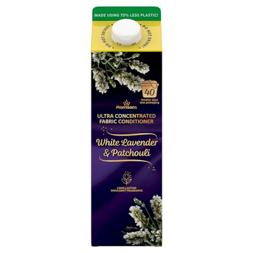 Morrisons The Best White Lavender+Patchouli Fabric Conditioner 1000ml
