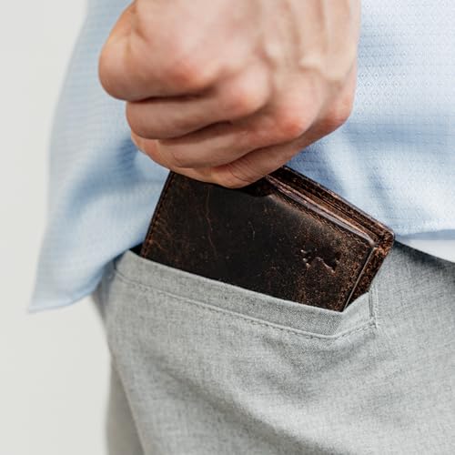 Miniatura 2 de Berliner Bags Peter Cartera De Piel Auténtica Para Hombre Con Protección Rfid, Compartimento Para Monedas Y Tarjetas, Y Ventana Para Dni Marrón