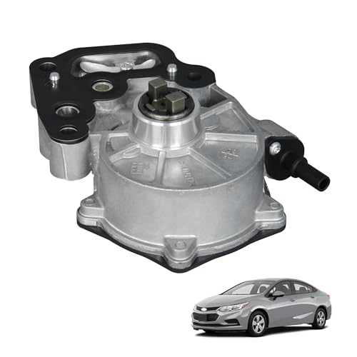 Yongtoparts 12684050 12662789 Brake Vacuum Pump Compatible with Chevrolet Malibu Cruze Spark Equinox 2016-2022 GMC Terrain 2018-2022 Buick Encore 1.4L 1.5L Replace OE 12704586 12673203 12704586