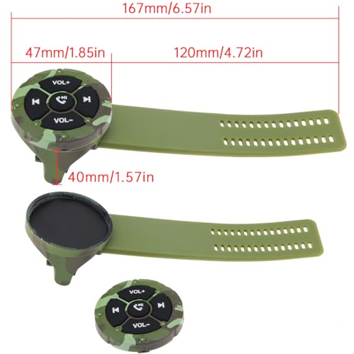 Control remoto Bluetooth universal para barcos y vehículos con diseño estanco verde 4
